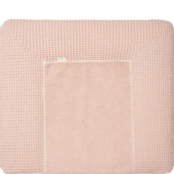 Aankleedkussenhoes Wafel Amsterdam Bonn Rosa Salt