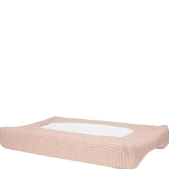 Aankleedkussenhoes Wafel Amsterdam Rosa Salt