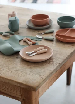 Baby Bord Met Vakjes Cinnamon