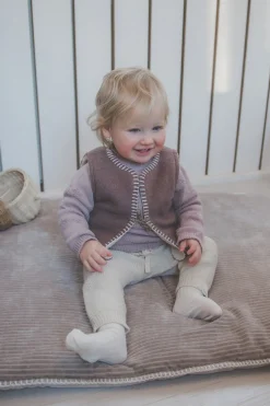 Baby Gilet Reversible Denver Soft Wood