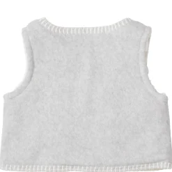 Baby Gilet Reversible Denver Soft Grey
