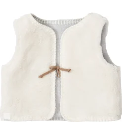Baby Gilet Reversible Denver Soft Grey