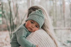 Baby Mutsje Nuts Shadow Green