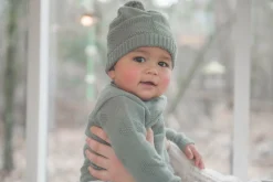 Baby Mutsje Nuts Shadow Green