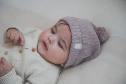 Baby Mutsje Nuts Soft Mauve