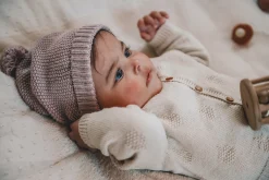 Baby Mutsje Nuts Soft Mauve