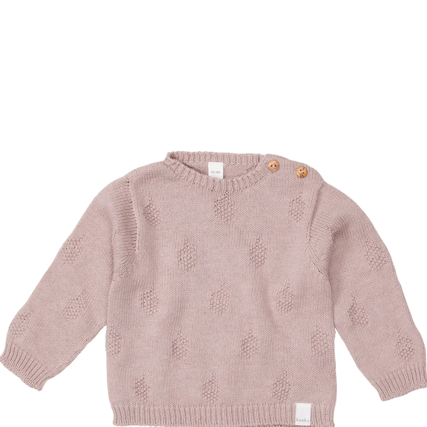 Baby Trui Nuts Soft Mauve