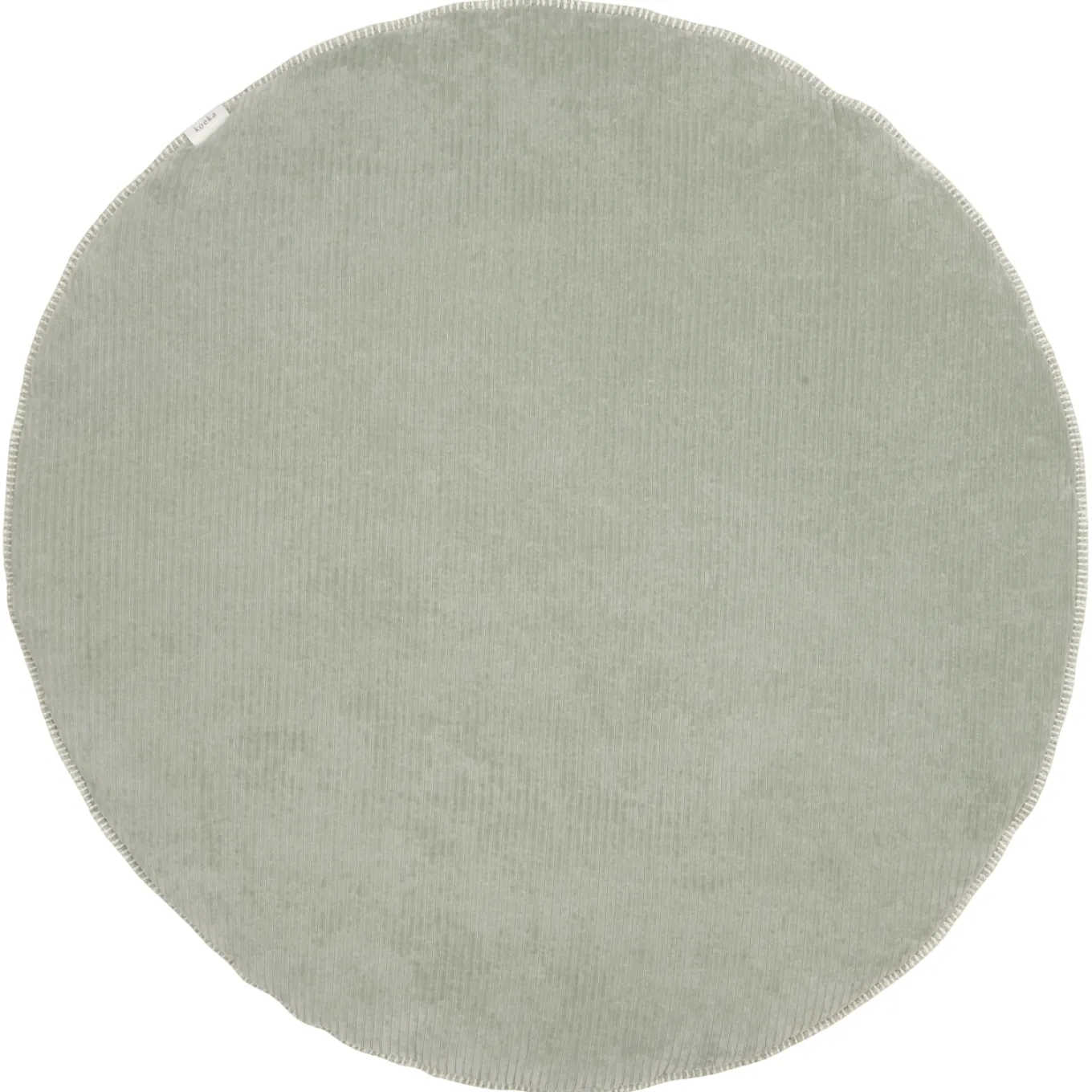 Boxkleed Rond Vik Shadow Green/Sand