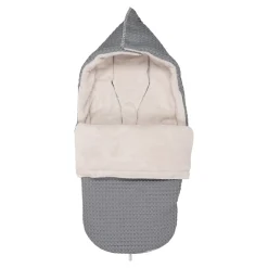Buggy Voetenzak Wafel/Teddy Oslo Steel Grey/Pebble