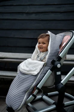 Buggy Voetenzak Wafel/Teddy Oslo Steel Grey/Pebble