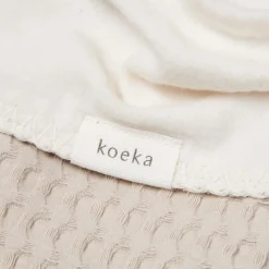 Ledikantdeken Cotton Fleece Wafel Amsterdam Sand