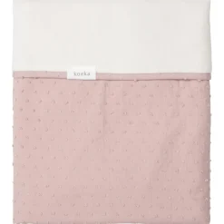 Ledikantdeken Cotton Fleece Napa Mauve