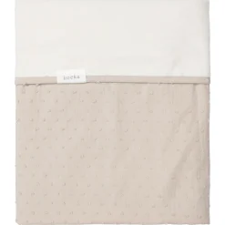 Ledikantdeken Cotton Fleece Napa Clay