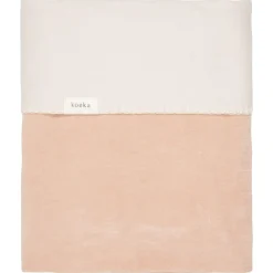 Ledikantdeken Flanel Oddi Rosa Salt