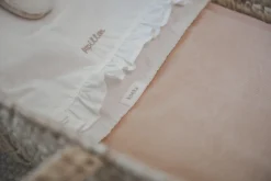 Ledikantdeken Flanel Oddi Rosa Salt