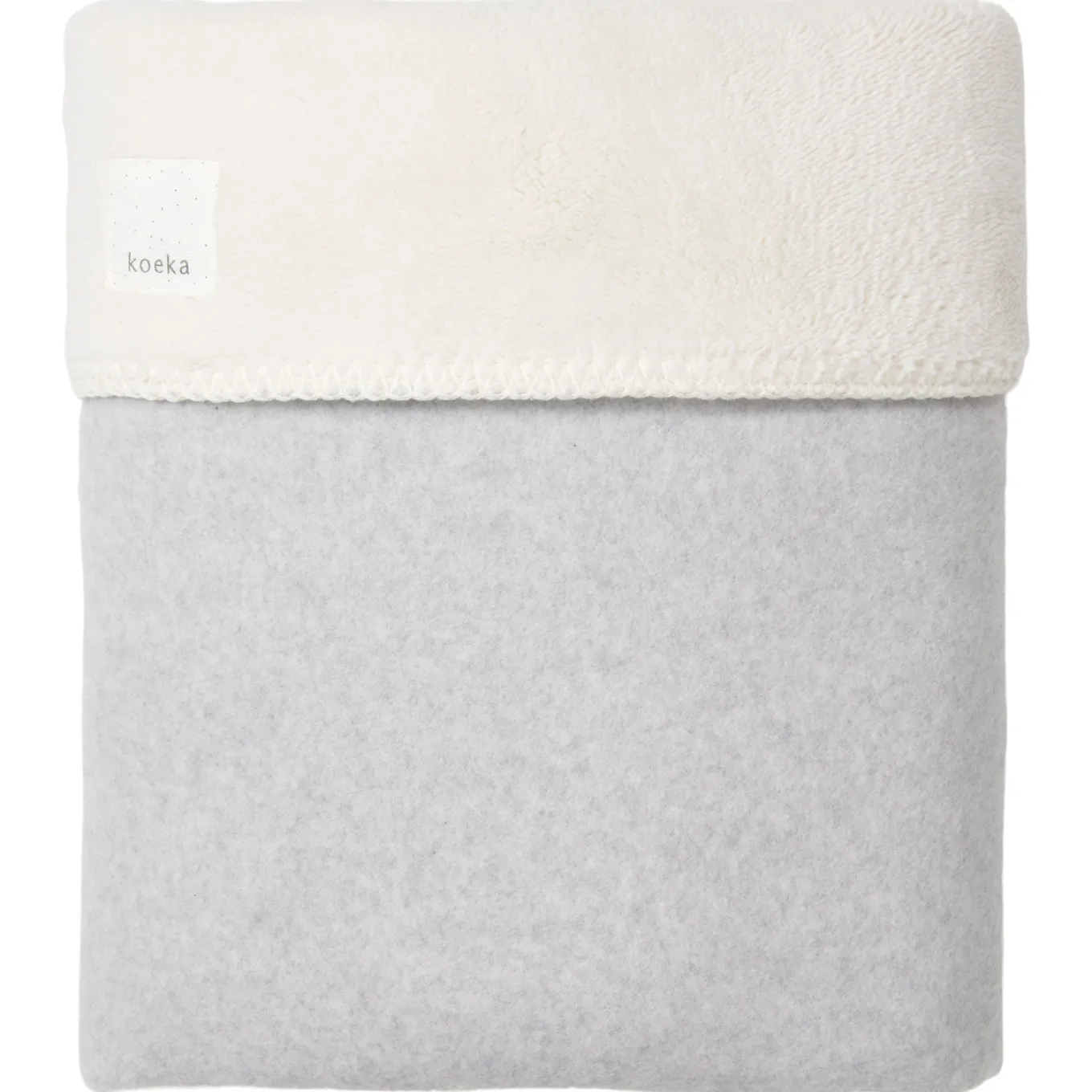 Ledikantdeken Teddy Denver Soft Grey