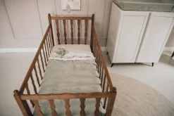 Ledikantdeken Teddy Faro Sage