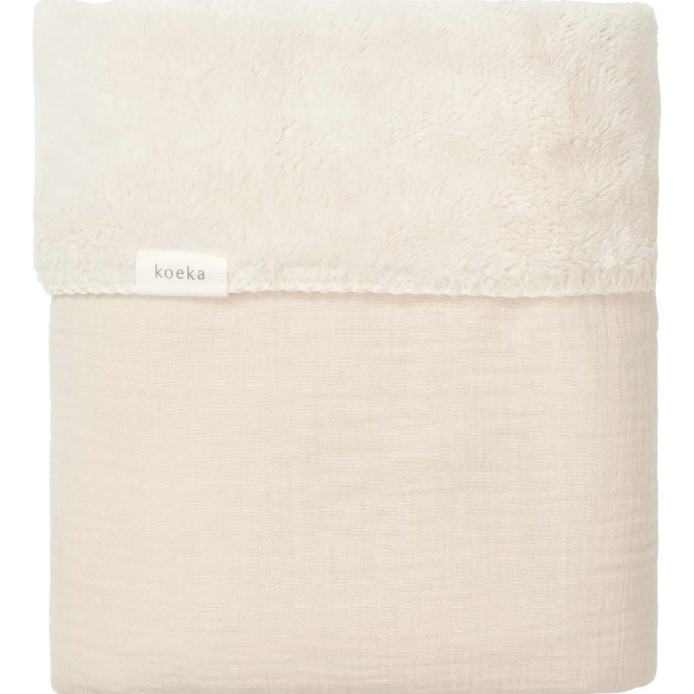 Ledikantdeken Teddy Faro Warm White