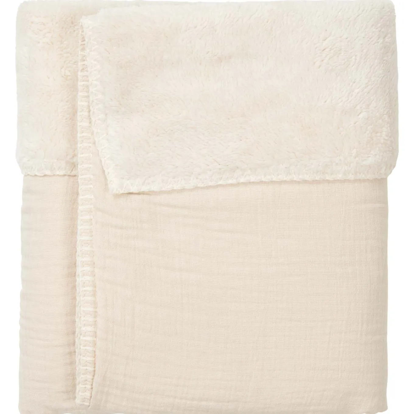 Ledikantdeken Teddy Faro Warm White