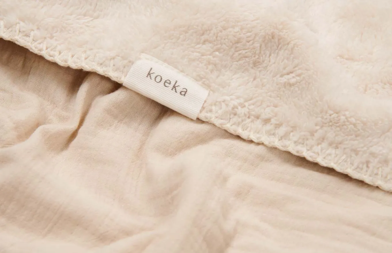 Ledikantdeken Teddy Faro Warm White