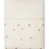 Ledikantdeken Teddy Reversible Forest Treasures Warm White