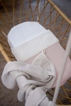 Ledikantdeken Teddy Riga Grey Pink/Pebble