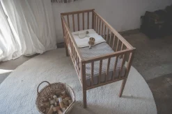Ledikantdeken Wafel/Teddy Oslo Clay/Pebble