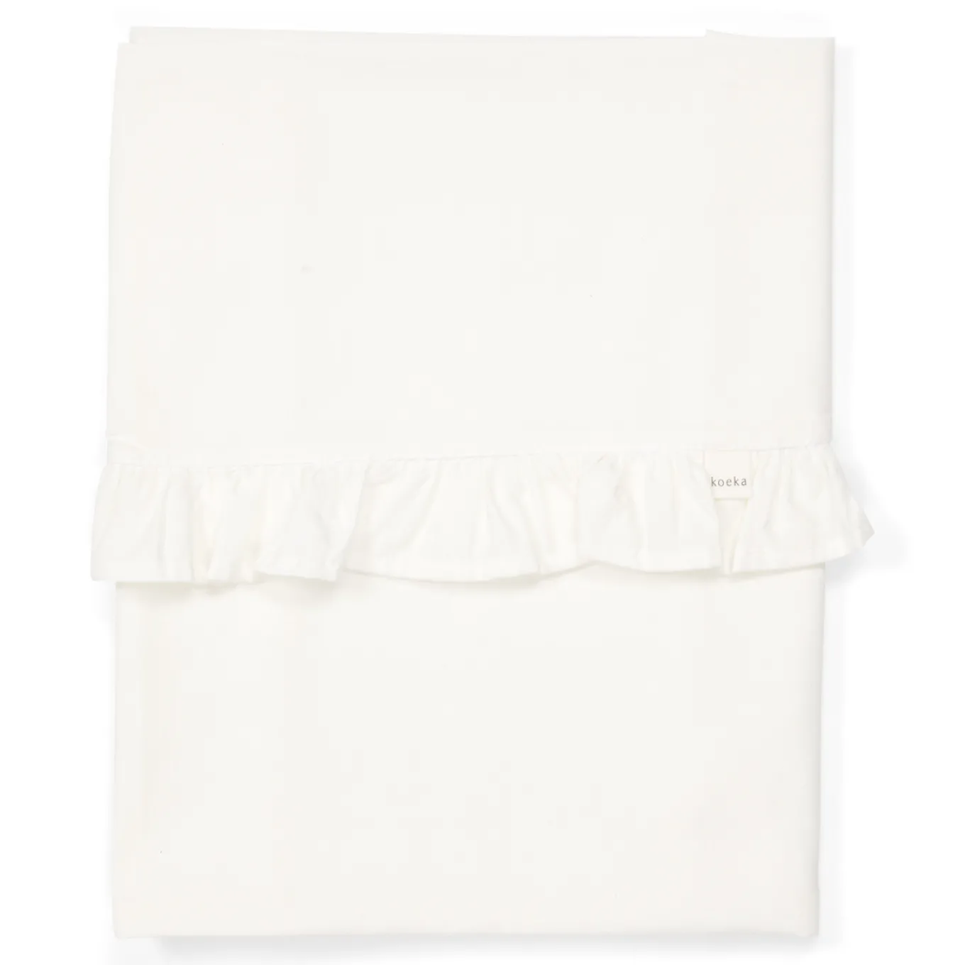 Ledikantlaken Ruffle Warm White