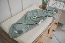 Omslagdoek Newborn Dijon Daily Shadow Green