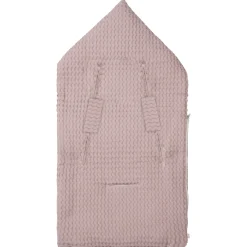 Voetenzak 0+ 3/5 Punts Wafel/Teddy Oslo Mauve