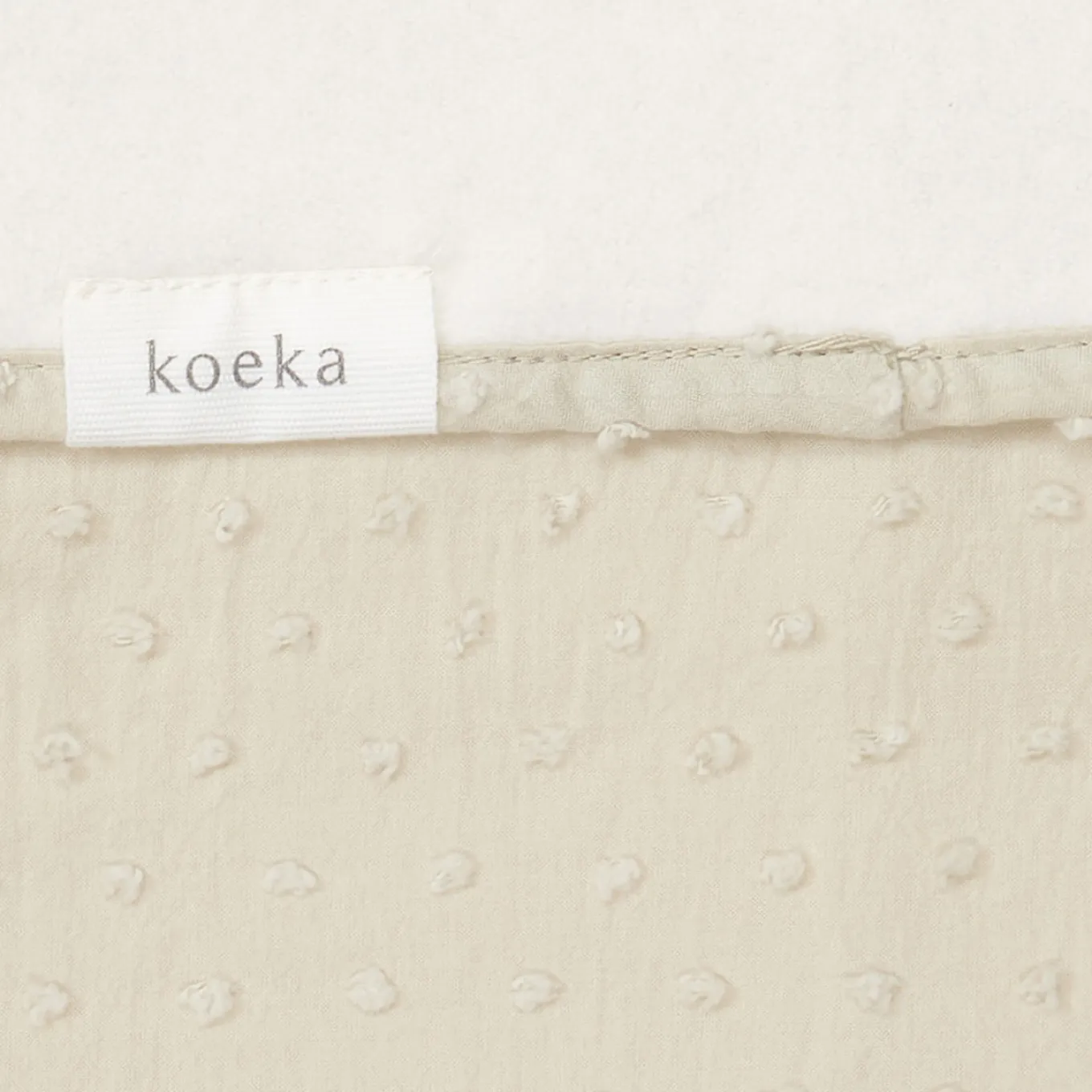 Wiegdeken Cotton Fleece Napa Sage