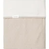 Wiegdeken Cotton Fleece Napa Clay