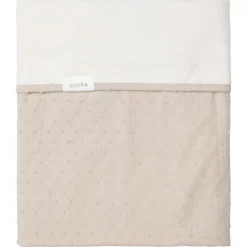Wiegdeken Cotton Fleece Napa Clay