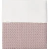 Wiegdeken Cotton Fleece Wafel Amsterdam Mauve