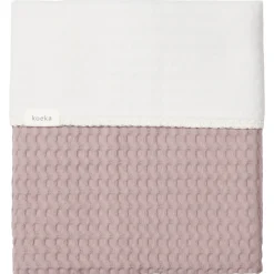 Wiegdeken Cotton Fleece Wafel Amsterdam Mauve