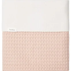Wiegdeken Cotton Fleece Wafel Amsterdam Rosa Salt