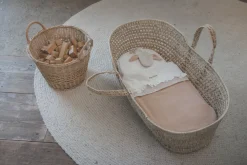 Wiegdeken Flanel Oddi Rosa Salt