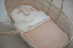 Wiegdeken Flanel Oddi Rosa Salt