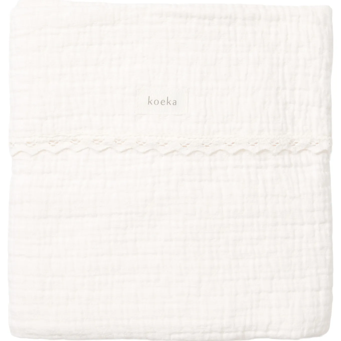 Wiegdeken Lace Elba Milky