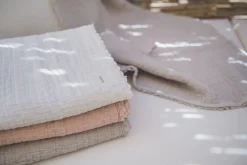Wiegdeken Lace Elba Rosa Salt