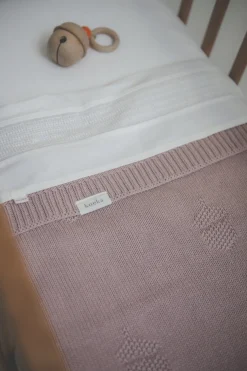 Wiegdeken Nuts Soft Mauve