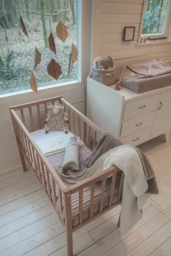 Wiegdeken Teddy Denver Soft Wood