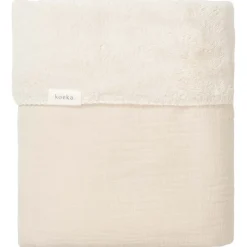 Wiegdeken Teddy Faro Warm White