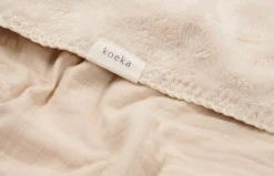 Wiegdeken Teddy Faro Warm White