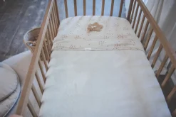 Wiegdeken Teddy Reversible Sunnyside Warm White