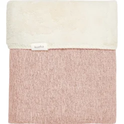 Wiegdeken Teddy Vigo Old Pink/Pebble