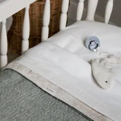 Wiegdeken Teddy Vigo Shadow Green/Pebble